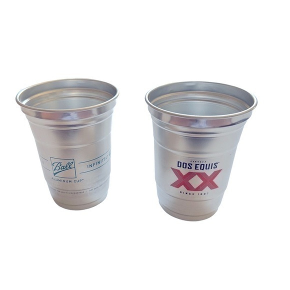 Set of 5 Aluminum Beer Cups